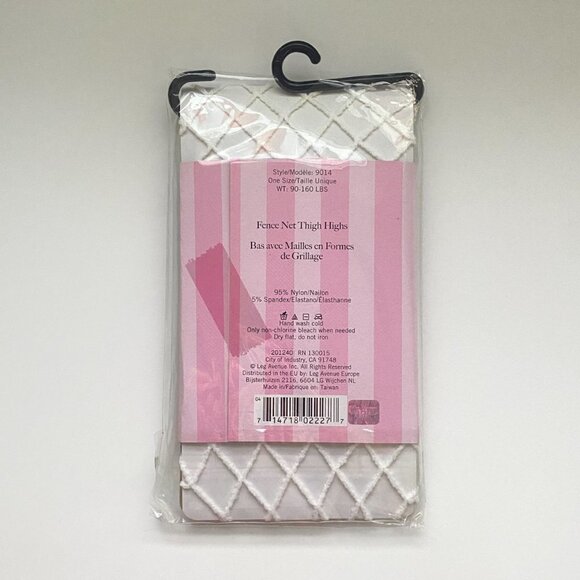 𝅺RAVE Festival Net Thigh High Stockings - Picture 4 of 4